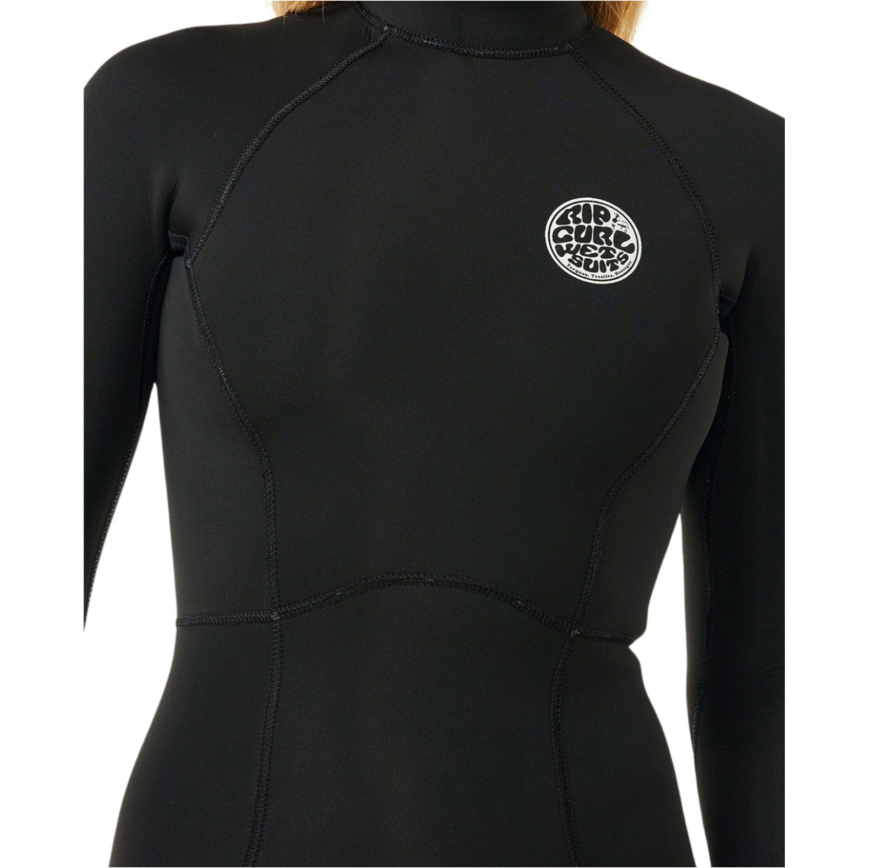 2026 Rip Curl Womens G-Bomb 2mm Long Sleeve Back Zip Shorty Wetsuit 13LWSP - Black
